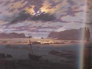 Caspar David Friedrich The Baltic sea in the Moonlight (mk10) USA oil painting artist